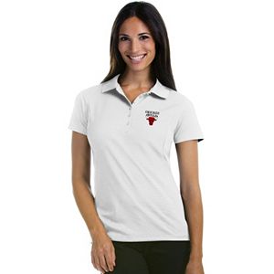 Women's Antigua Chicago Bulls Pique Xtra-Lite Polo