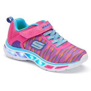 Skechers S Lights Litebeams Colorburst Girls' Light-Up Sneakers