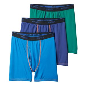 Boys Hanes 3-Pack X-Temp Lightweight Performance Boxer Briefs