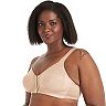 Playtex Bras: 18 Hour Posture Boost Full-Figure Wire Free Front Closure Bra USE525
