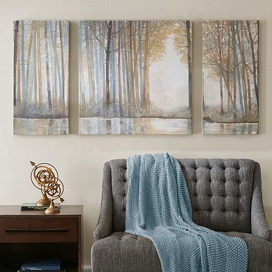 Madison Park Forest Reflections Oversized Canvas Wall Art 3-piece Set