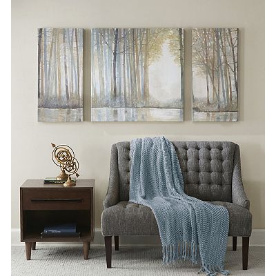Madison Park Forest Reflections Oversized Canvas Wall Art 3-piece Set