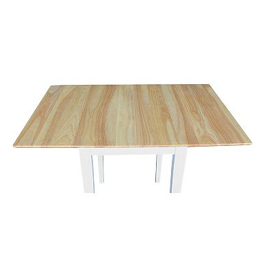 International Concepts Dual Drop Leaf Dining Table