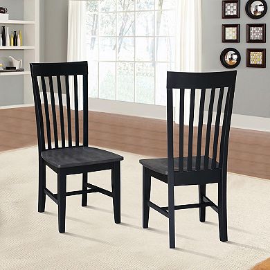 International Concepts Cosmo Mission Dining Chair 2-piece Set