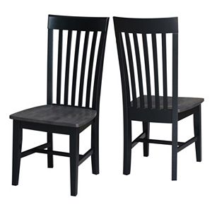 International Concepts Cosmo Mission Dining Chair 2-piece Set