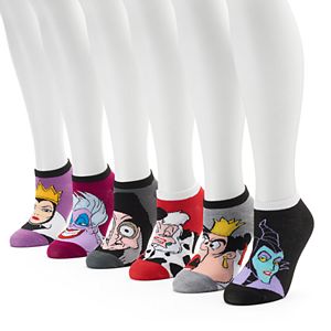 Women's 6-pk. Disney Villains No-Show Socks
