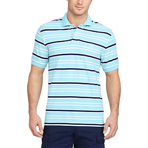 Big & Tall Chaps Classic-Fit Striped Polo