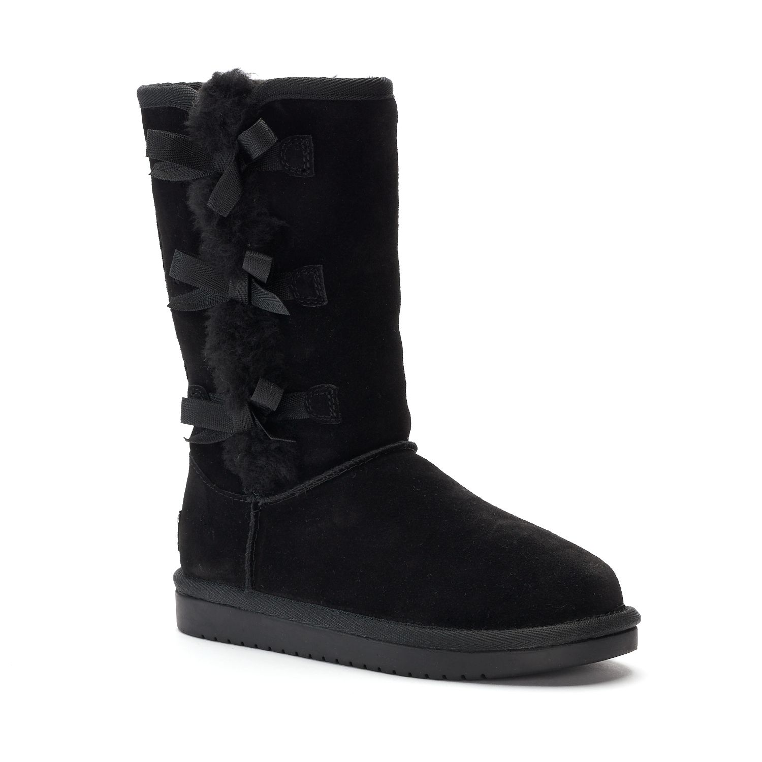 koolaburra by ugg victoria tall women's winter boots black