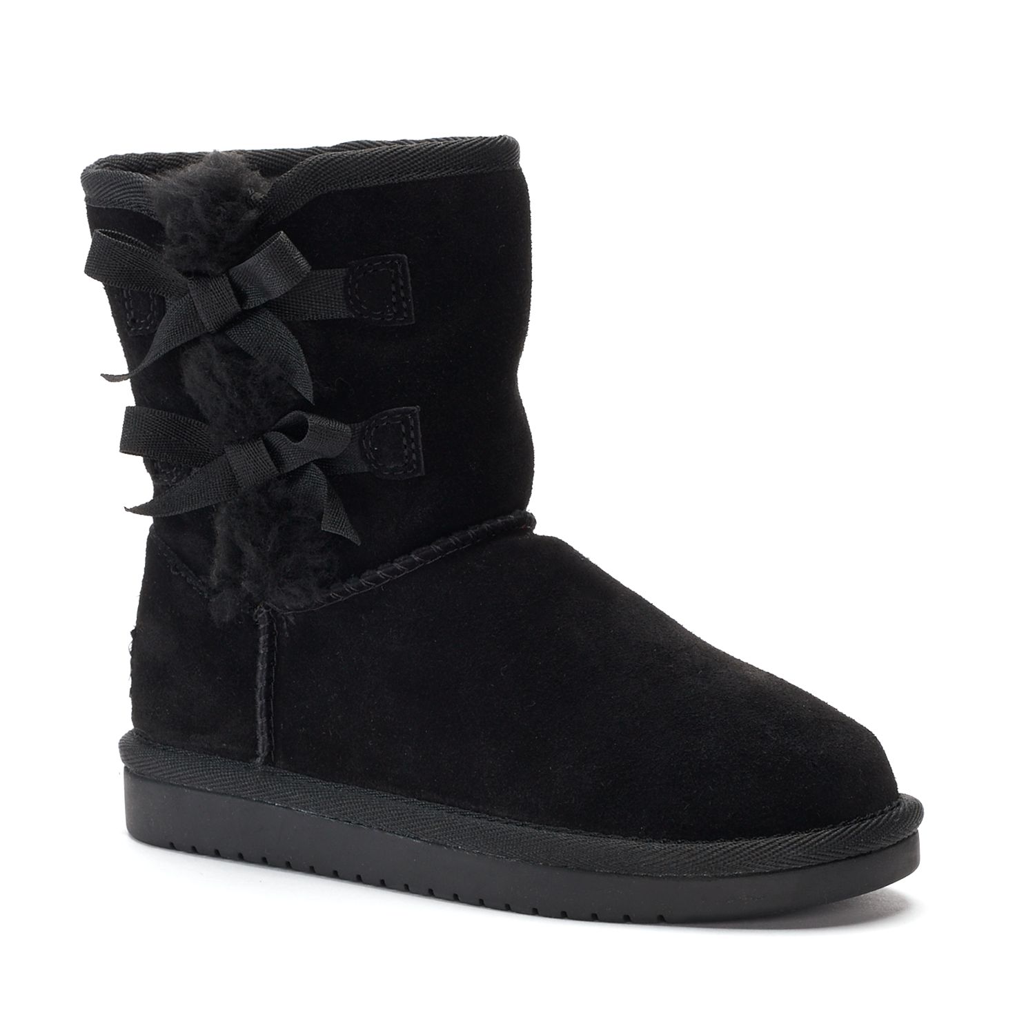 black boots for infant girl