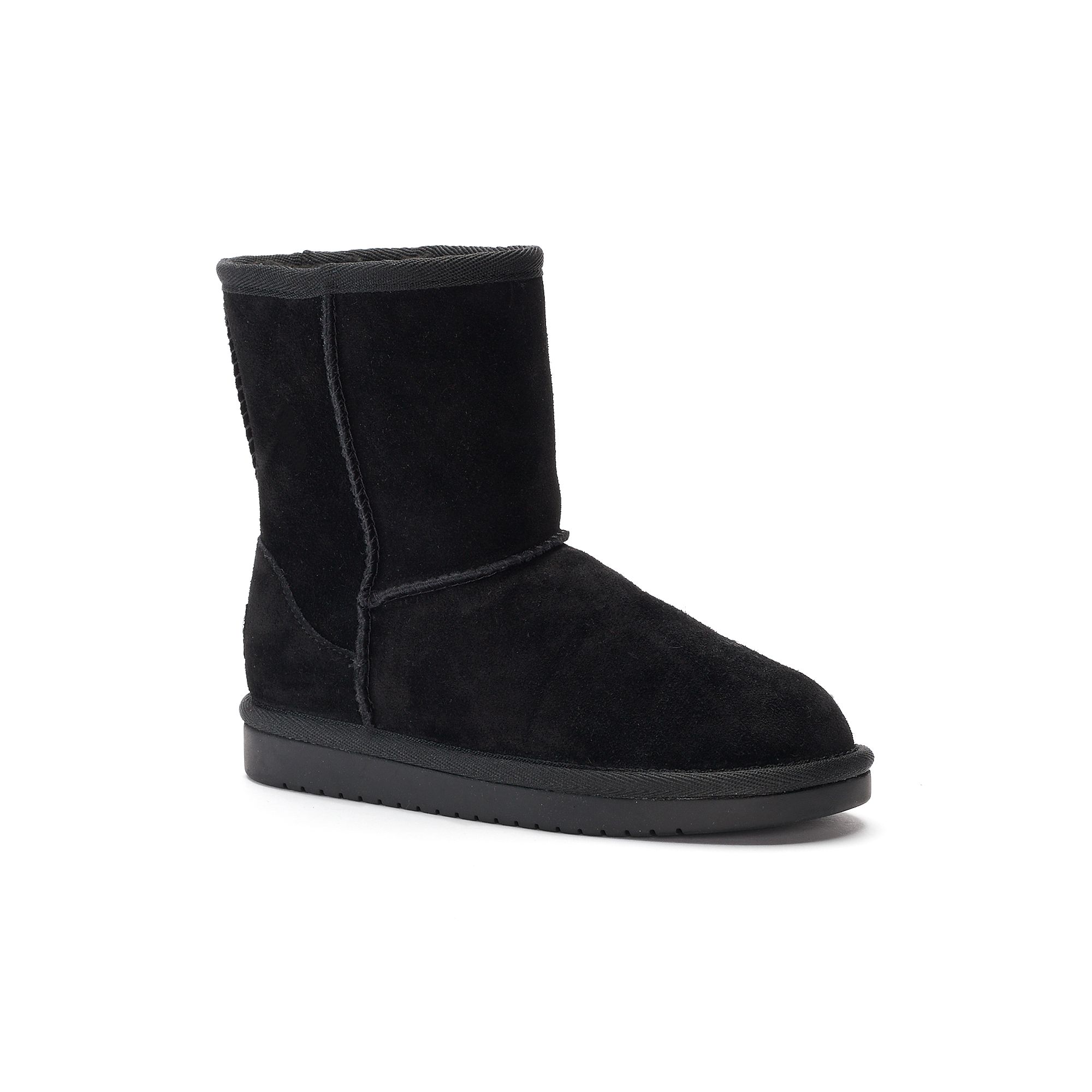 Koolaburra by UGG Koola Girls Short Winter Boots, Girls, Size: 12, Black