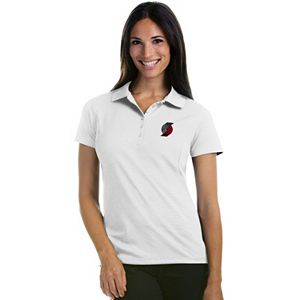 Women's Antigua Portland Trail Blazers Pique Xtra-Lite Polo