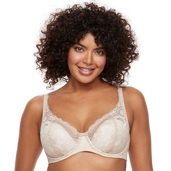 Playtex Bras: Love My Curves Beautiful Lift Lightly Lined Full-Figure  Underwire Bra US4514