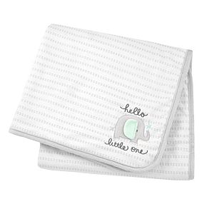 Gerber Reversible Patterned Applique Blanket