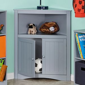 RiverRidge Kids 2-Door Corner Storage Cabinet