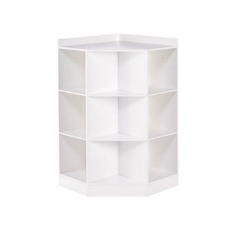 RiverRidge Kids Cubby Corner Storage Cabinet