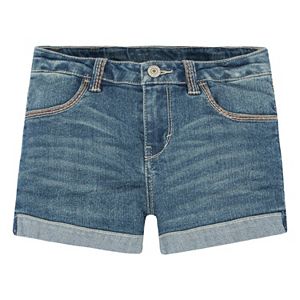 Girls 4-6x Levi’s Thick Stitch Shortie Denim Shorts