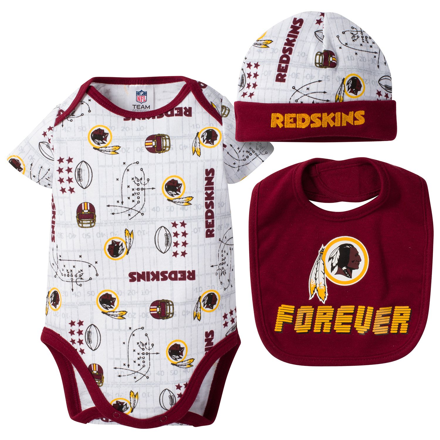 redskins baby boy clothes