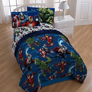 Marvel Avengers Heroic Age 4-piece Twin Bedding Set