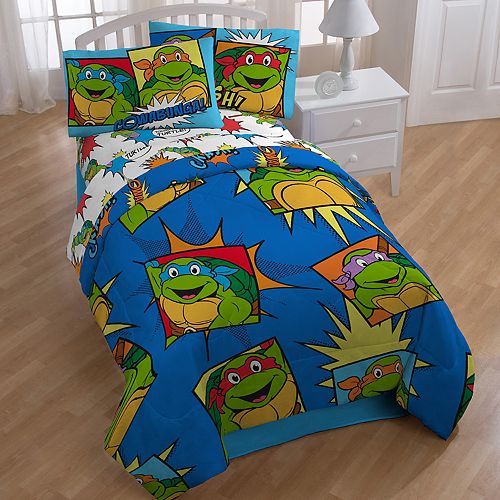 teenage mutant ninja turtles twin bedding set