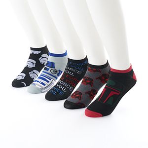 Men's Star Wars 5-Pack No-Show Socks