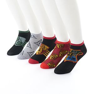 Men's Harry Potter 5-Pack No-Show Socks
