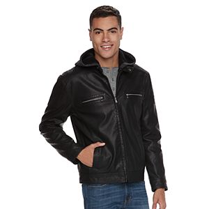 Men's Rock & Republic Faux-Leather Jacket