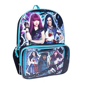 Disney's Descendants Evie, Mal & Uma Kids Backpack & Lunch Box Set