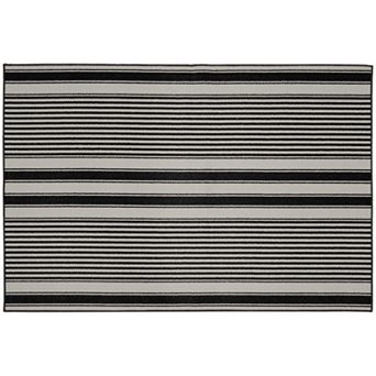 Garland Rug Cape Cod Striped Rug - 6' x 8'