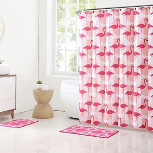 Clairebella 15-piece Flamingo Bathroom Set