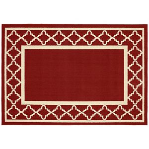 Garland Rug Moroccan Trellis Framed Rug