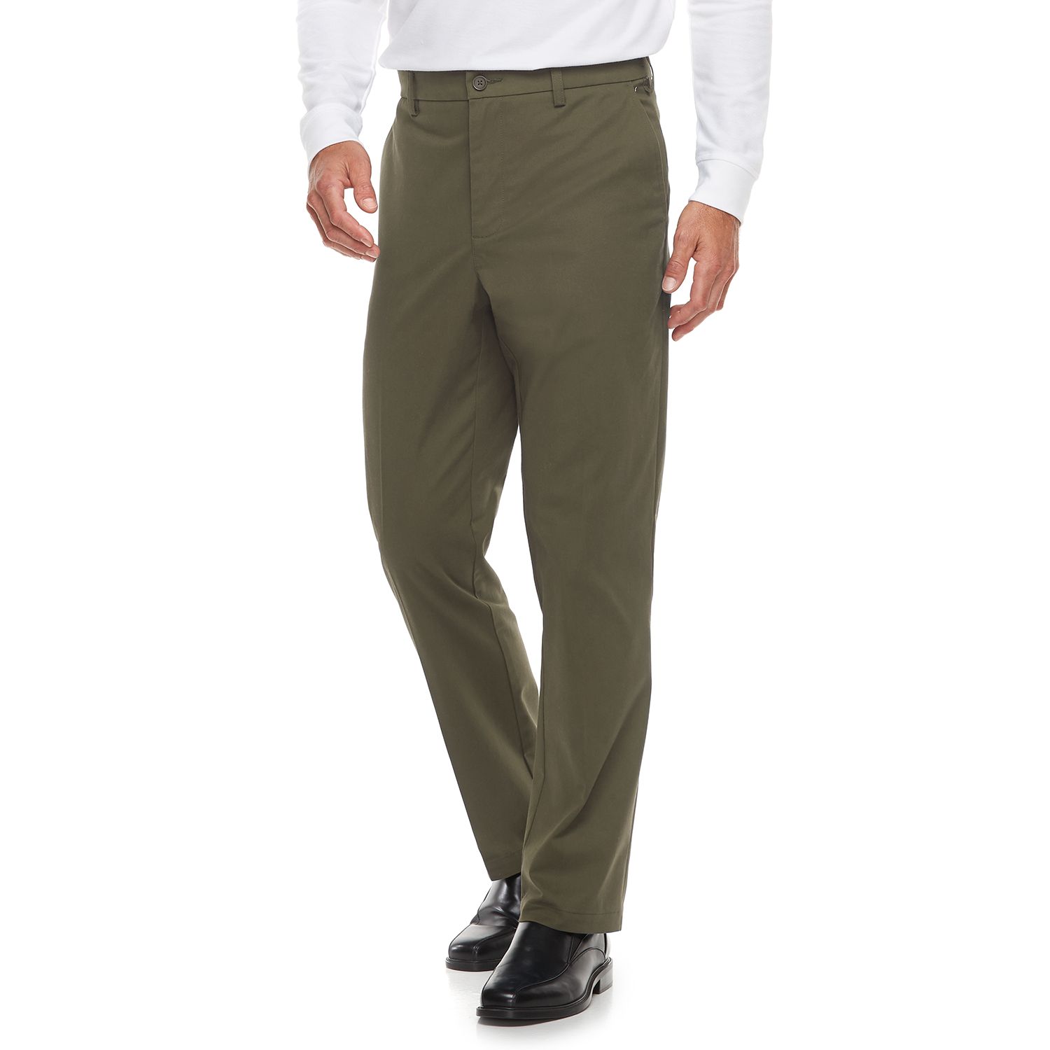 green khaki pants