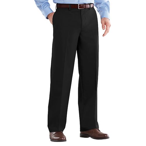 Men's Croft & Barrow® ClassicFit EasyCare Stretch FlatFront Khaki Pants