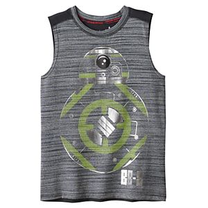 Boys 4-7x Star Wars a Collection for Kohl's BB8 Metallic Mesh Graphic Tank Top