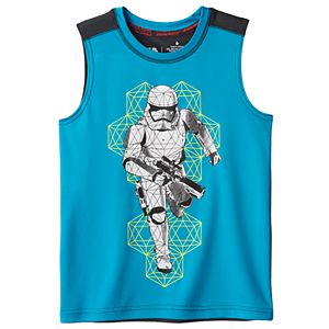 Boys 4-7x Star Wars a Collection for Kohl's Stormtrooper Metallic Graphic Tank Top