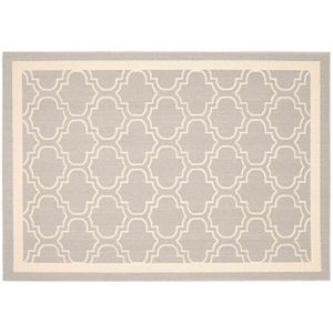 Garland Rug Silhouette Framed Trellis Rug - 5' x 7'