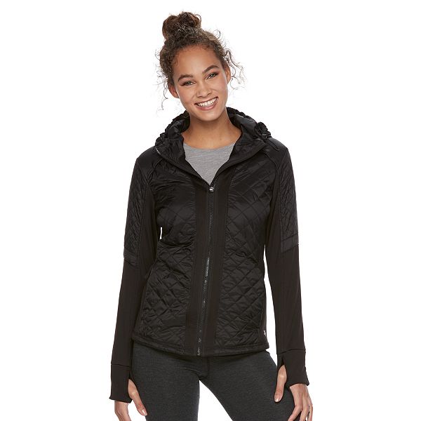 Women's Tek Gear® Quilted Mixed-Media Jacket