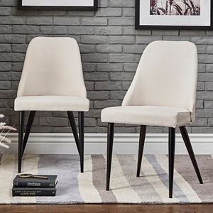 HomeVance Royce Mid-Century Dining Chair 2-piece Set