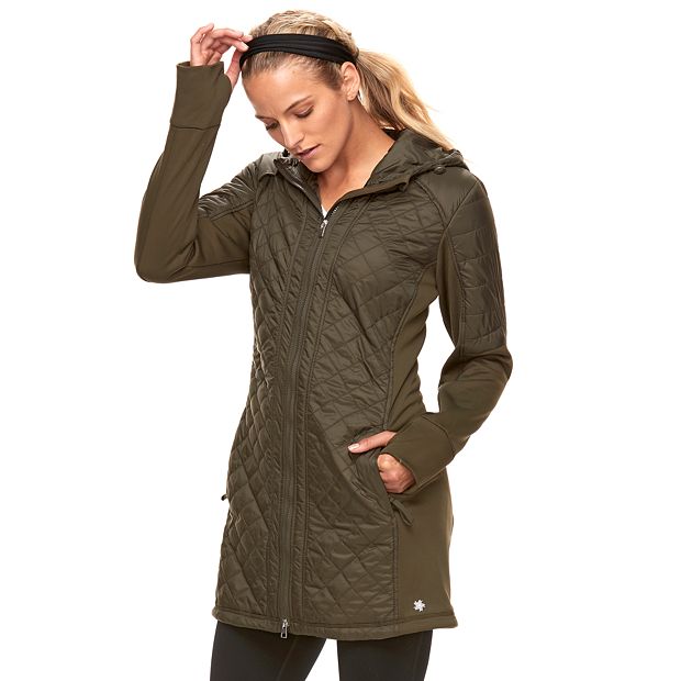 Women's Tek Gear® Hooded Quilted Jacket