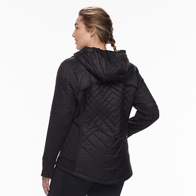 Plus Size Tek Gear® Mixed Quilted Jacket