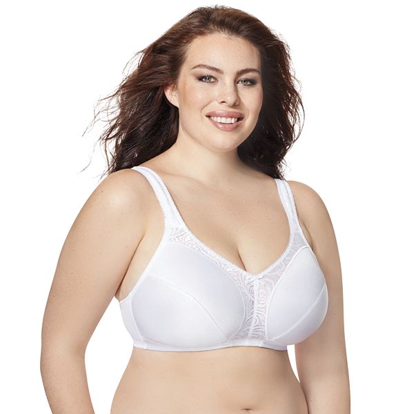 Just My Size® Bras: 2-pack Front Closure Full-Figure Wire-Free Bra MJP110