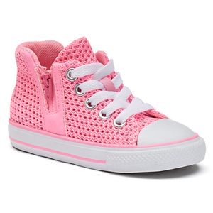 Toddler Girls' Converse Chuck Taylor All Star Sport Zip High-Top Sneakers