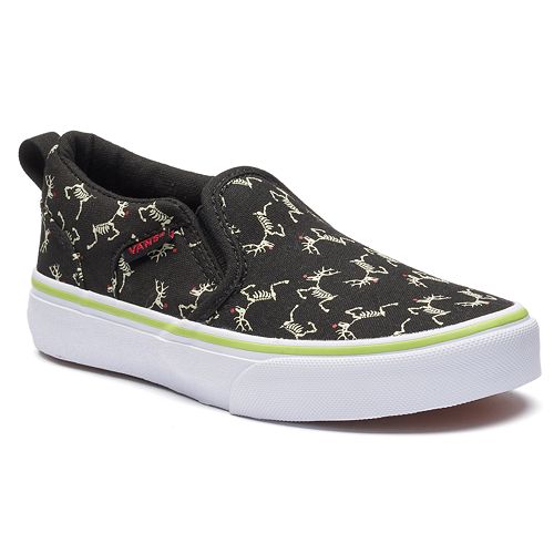 Vans Asher Kid's Checkered Skate Shoes