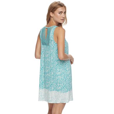 Women's Apt. 9® Pajamas: Lace Back Chemise