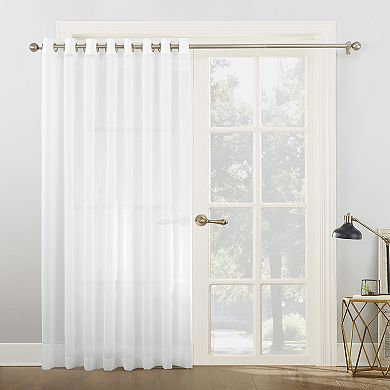 No 918 1-Panel Emily Extra-Wide Sheer Voile Patio Curtain 