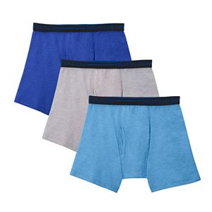 Boys 4-20 Fruit of the Loom 3-pack Breathable Mesh Boxer Briefs