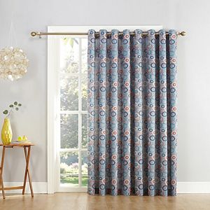 Sun Zero Galaxy Room Darkening Patio Curtain