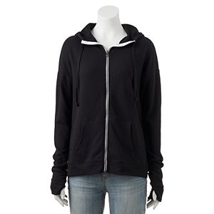 Juniors' SO® Relaxed Zip-Up Hoodie