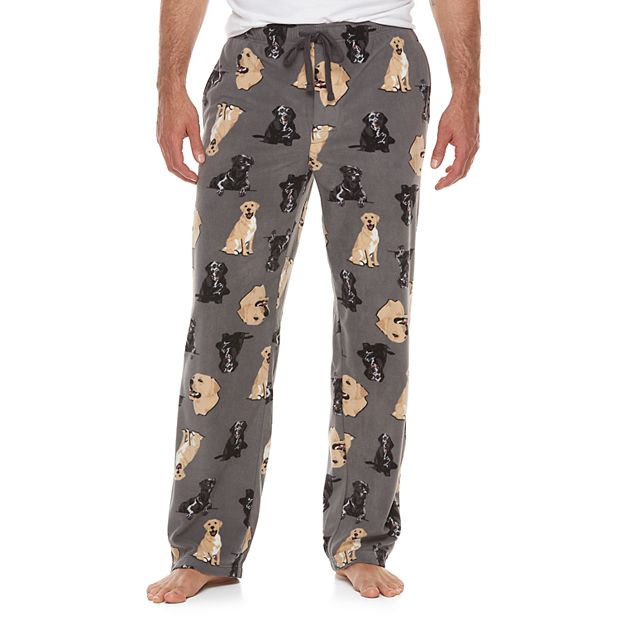 Men s Croft Barrow Patterned Microfleece Sleep Pants