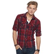 rock and republic plaid shirt