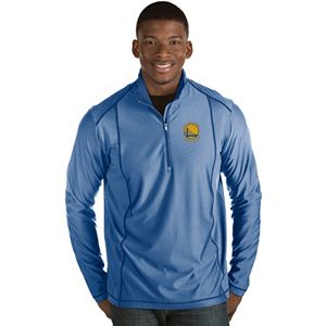 Men's Antigua Golden State Warriors Tempo Quarter-Zip Pullover